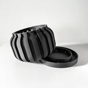 Fine Slat Orchid Planter - 3D printed planter by Valence Objects