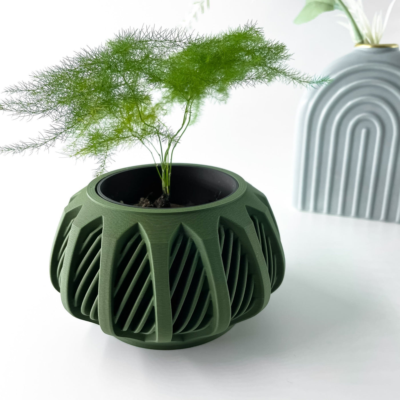 Spiral Cage Planter
