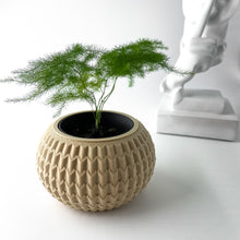 Knurl Globe Planter