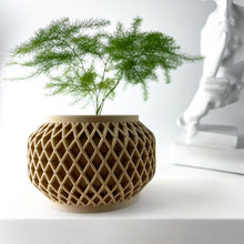 Crosshatch Bulb Planter
