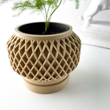 Crosshatch Bulb Planter
