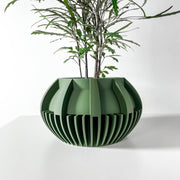 Slot Fin Planter - 3D printed planter by Valence Objects