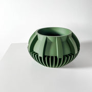 Slot Fin Planter - 3D printed planter by Valence Objects