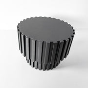 Slat Pedestal Display Stand - 3D printed planter by Valence Objects