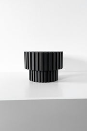 Slat Pedestal Display Stand - 3D printed planter by Valence Objects