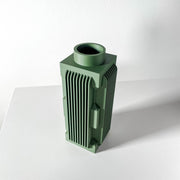 Slot Column Vase - 3D printed vase by Valence Objects