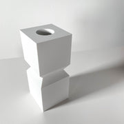 Step Block Vase - 3D printed vase by Valence Objects