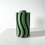 Wave Fin Vase - 3D printed vase by Valence Objects