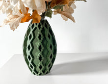Diamond Oval Vase