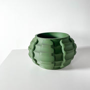 Bubble Row Planter - 3D printed planter by Valence Objects
