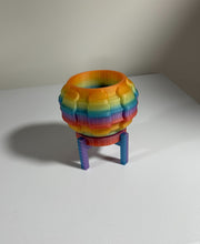 Bubble Row Planter - 3D printed planter by Valence Objects