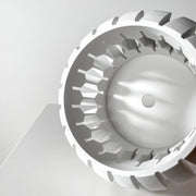 Faceted Lantern Orchid Planter - 3D printed planter by Valence Objects