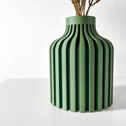 Rib Bottle Vase - 3D printed vase by Valence Objects