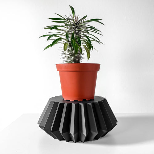 Pleat Plant Stand - 3D printed display stand by Valence Objects