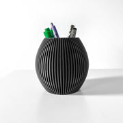 Fine Rib Pen Cup - 3D printed desk organiser by Valence Objects