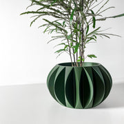 Petal Fin Planter - 3D printed planter by Valence Objects