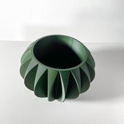 Petal Fin Planter - 3D printed planter by Valence Objects
