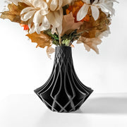 Radial Flare Vase - 3D printed vase by Valence Objects