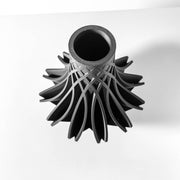 Radial Flare Vase - 3D printed vase by Valence Objects