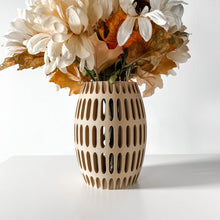 Oval Slot Vase