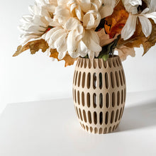Oval Slot Vase
