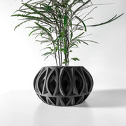 Oval Cage Planter - 3D printed planter by Valence Objects