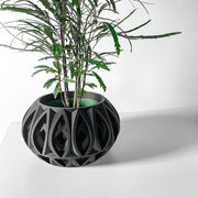 Oval Cage Planter - 3D printed planter by Valence Objects