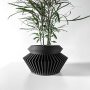 Radial Flare Planter - 3D printed planter by Valence Objects