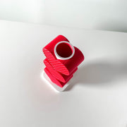 Heart Stack Vase - 3D printed vase by Valence Objects