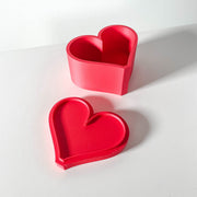 Heart Gift Box - 3D printed storage jar by Valence Objects