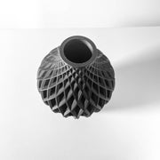 Diamond Net Vase - 3D printed vase by Valence Objects