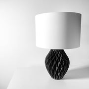 Quilt Bulb Table Lamp - 3D printed table lamp by Valence Objects