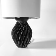 Quilt Bulb Table Lamp - 3D printed table lamp by Valence Objects