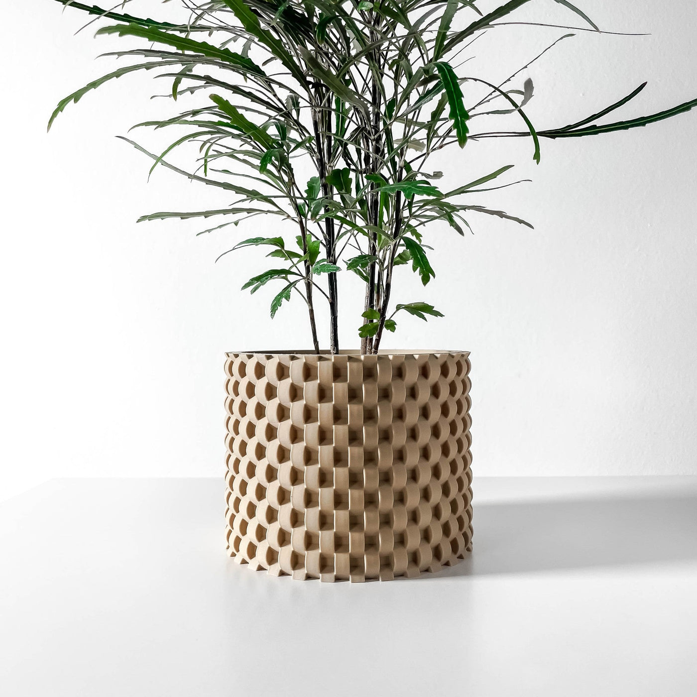 Checker Weave Planter