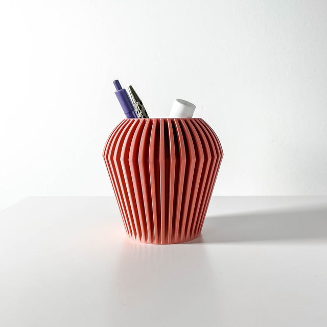 Pleat Flare Pen Cup