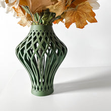 Lattice Hourglass Vase