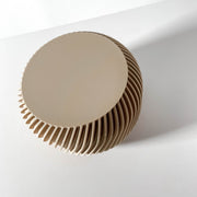 Rib Bowl Jar - 3D printed storage jar by Valence Objects