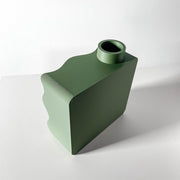 Wave Slab Vase - 3D printed vase by Valence Objects