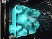 Wave Slab Vase - 3D printed vase by Valence Objects