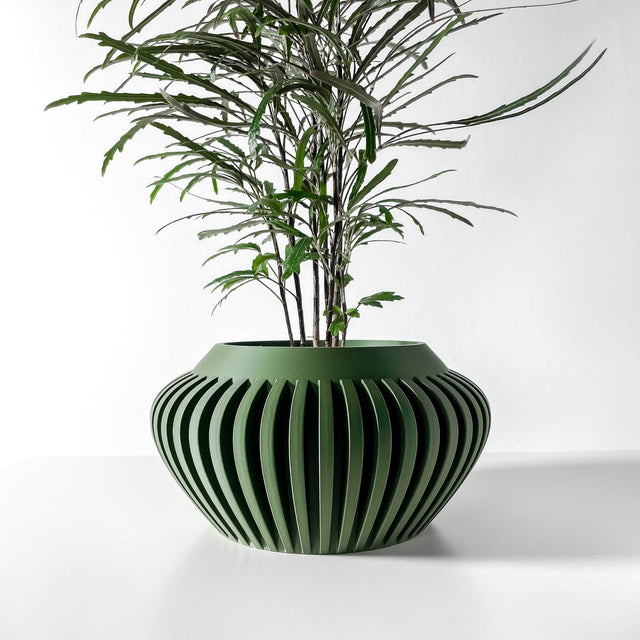Slat Bowl Planter