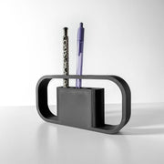 Arch Desk Holder - 3D printed desk organiser by Valence Objects