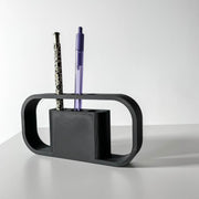 Arch Desk Holder - 3D printed desk organiser by Valence Objects