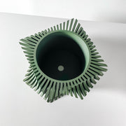 Vortex Sweep Planter - 3D printed planter by Valence Objects