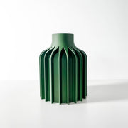 Fin Column Vase - 3D printed vase by Valence Objects