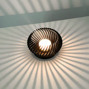 Spiral Tealight Holder - 3D printed tealight holder by Valence Objects