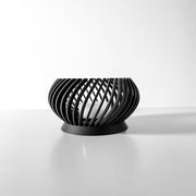 Spiral Tealight Holder - 3D printed tealight holder by Valence Objects