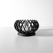 Lattice Tealight Holder - 3D printed tealight holder by Valence Objects