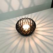Lattice Tealight Holder - 3D printed tealight holder by Valence Objects