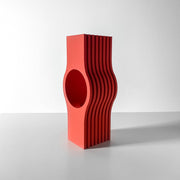 Wave Window Vase - 3D printed vase by Valence Objects