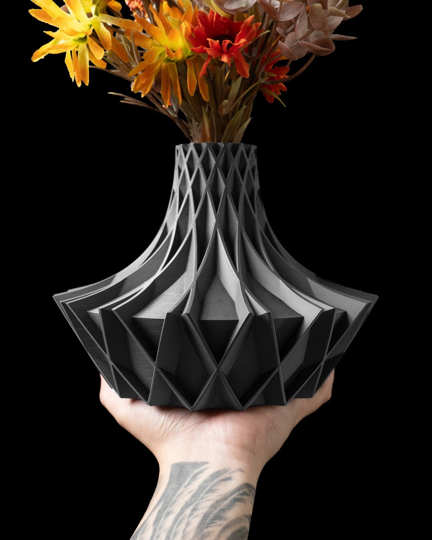 Facet Flare Vase